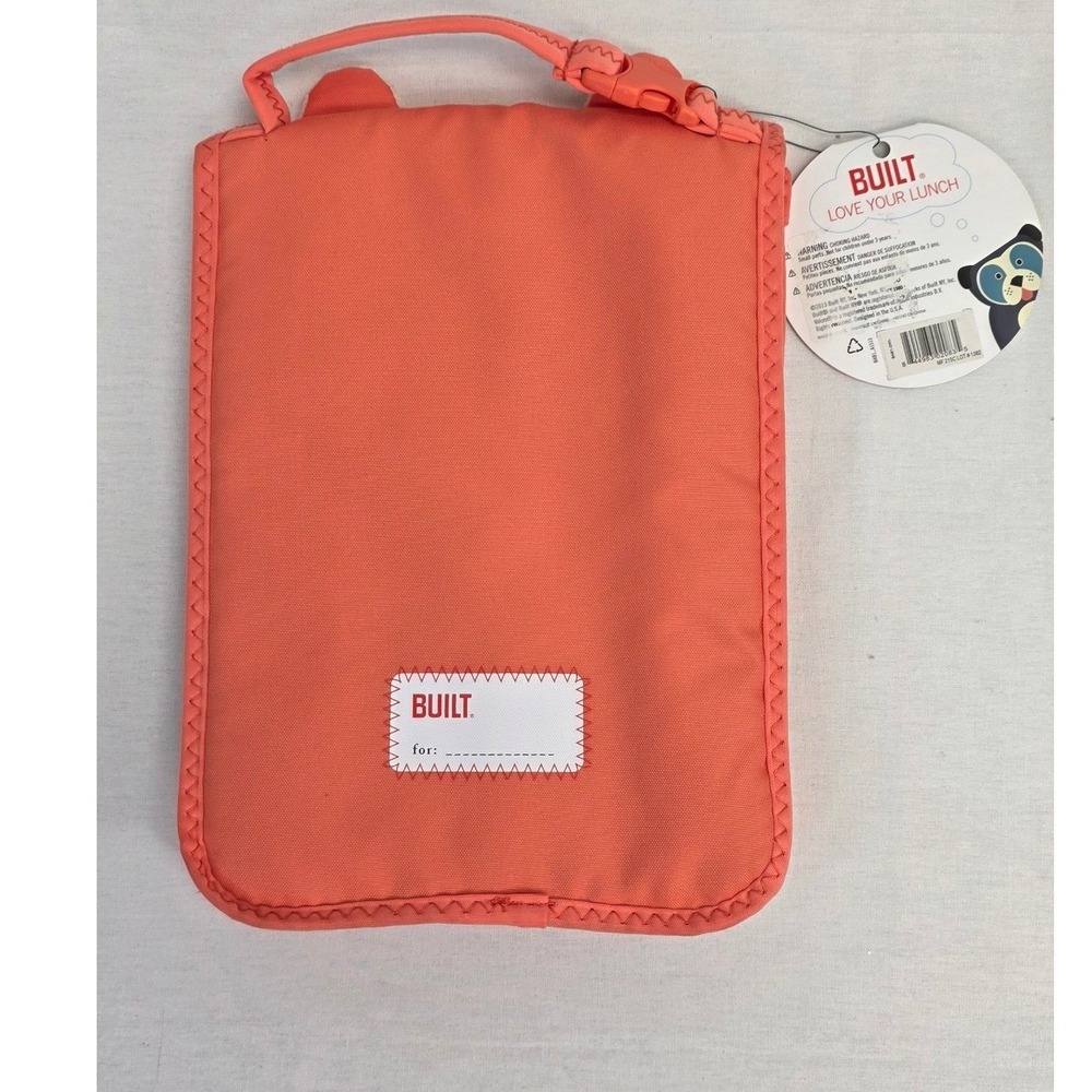 BUILT NY Big Apple Buddies Olivia Owl Insulated Lunch Sack Orange BAB1-OWL - Picture 2 of 14